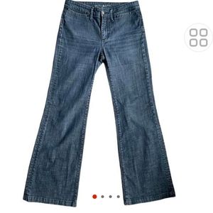 Banana Republic wide leg jeans 4 waist 30"